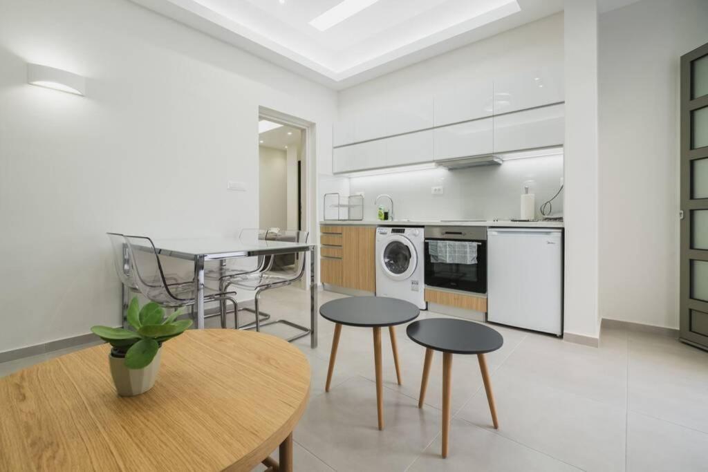 Peris 3 - Central Apt Near Old Town - Ac, Wifi Hriszí Aktí Haniá Kültér fotó