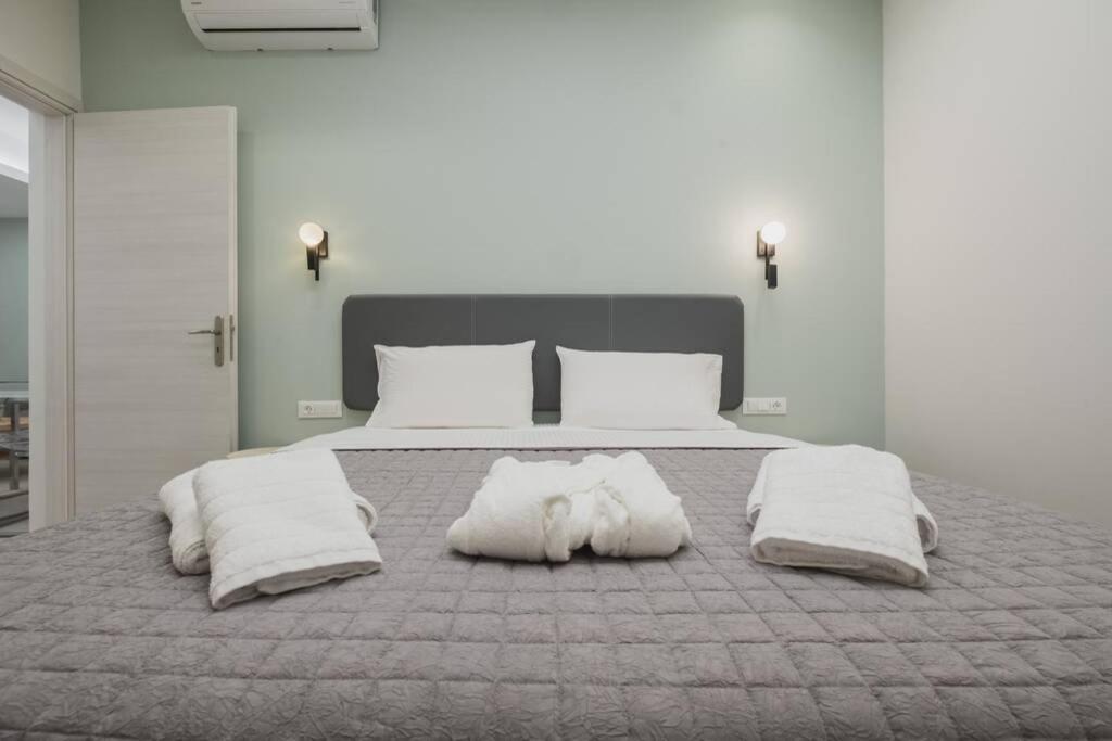 Peris 3 - Central Apt Near Old Town - Ac, Wifi Hriszí Aktí Haniá Kültér fotó