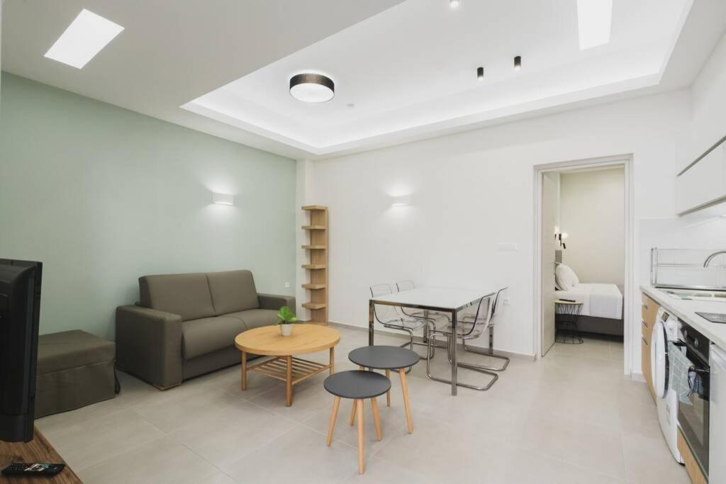 Peris 3 - Central Apt Near Old Town - Ac, Wifi Hriszí Aktí Haniá Kültér fotó